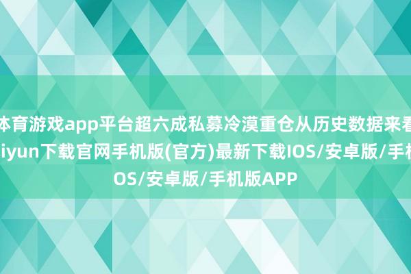 体育游戏app平台超六成私募冷漠重仓从历史数据来看-开云kaiyun下载官网手机版(官方)最新下载IOS/安卓版/手机版APP